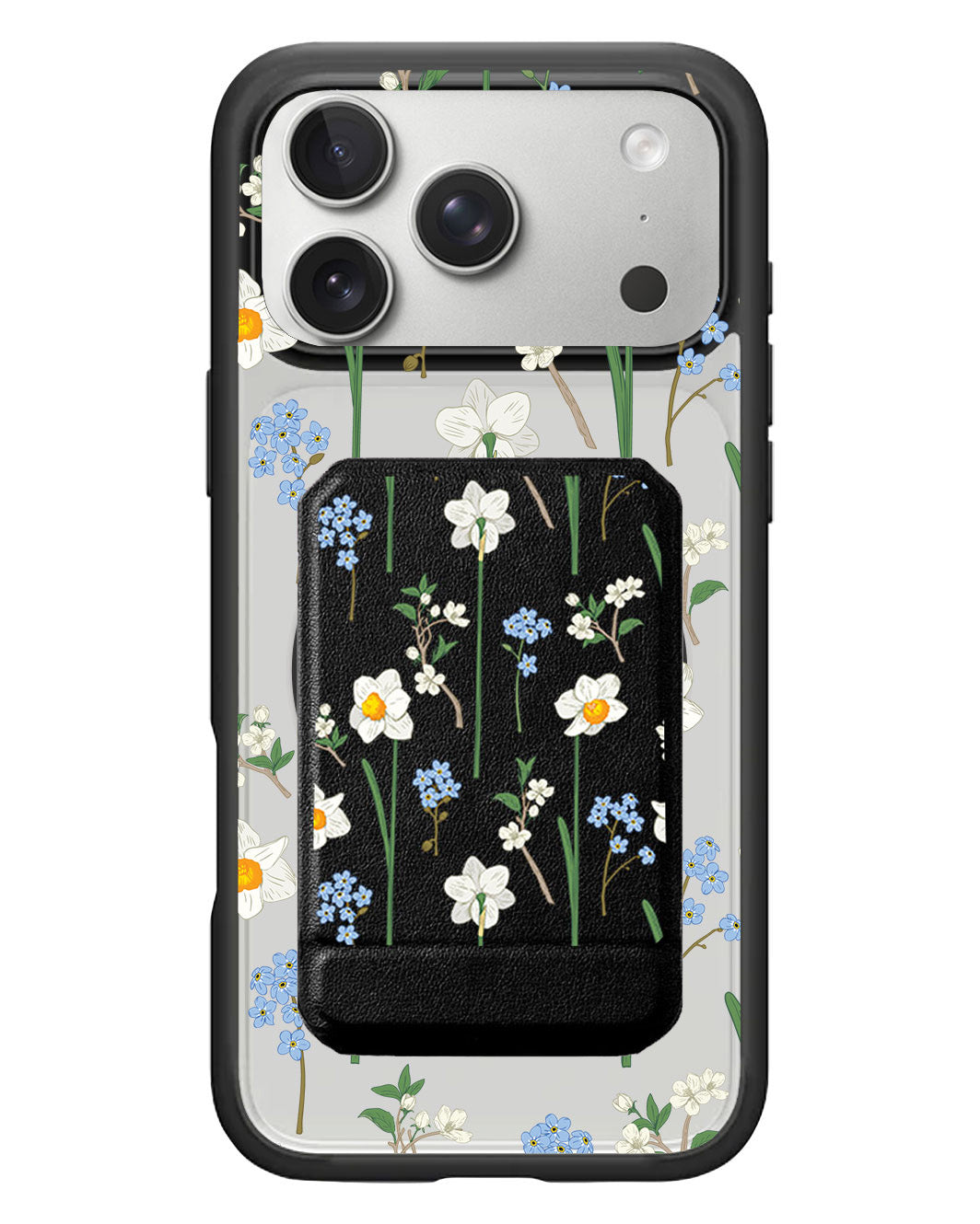 iPhone Magnetic Multifold Wallet - Narcissus