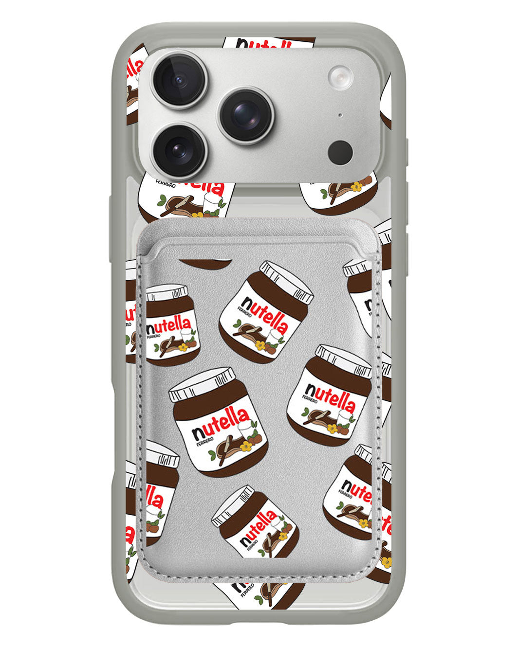 iPhone Magnetic Wallet Case - Nutella