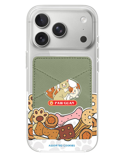 iPhone Phone Wallet Case - Pawguan Cat
