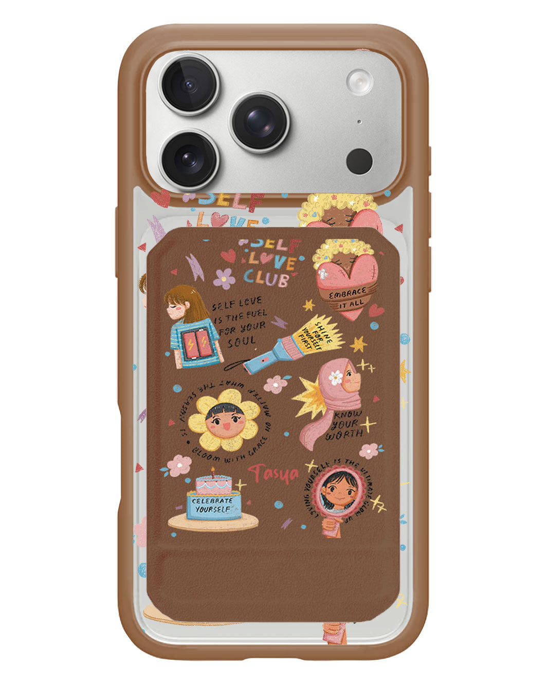 iPhone Magnetic Multifold Wallet - Self Love Club