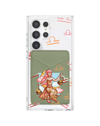 Android Phone Wallet Case - Libra