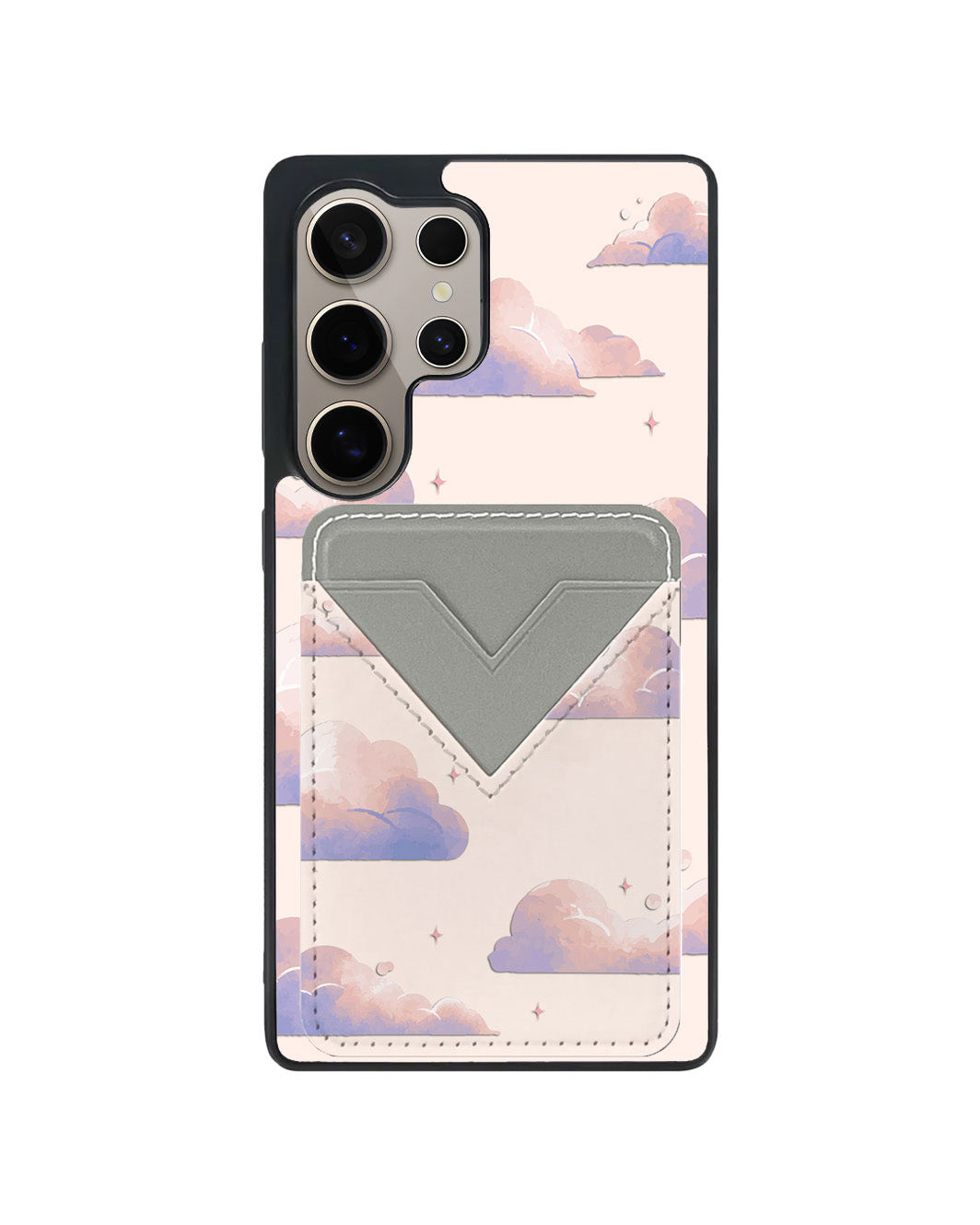 Android Avant Wallet Case - Pastel Clouds