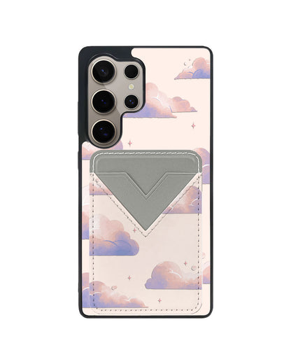 Android Avant Wallet Case - Pastel Clouds