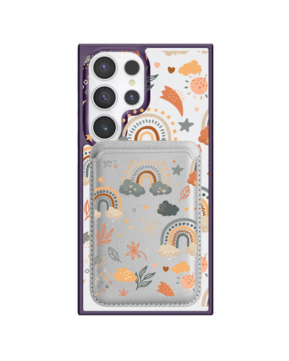 Android Magnetic Wallet Case - Boho 2.0