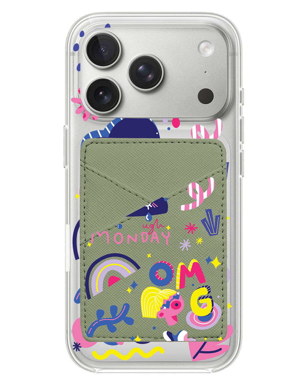 iPhone Phone Wallet Case - Monday, My Day