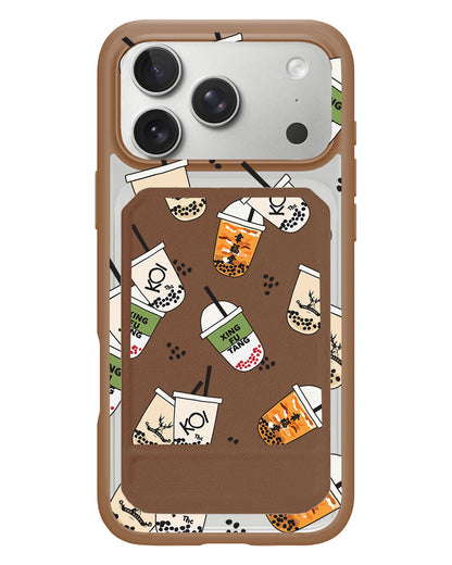 iPhone Magnetic Multifold Wallet - Boba 1.0
