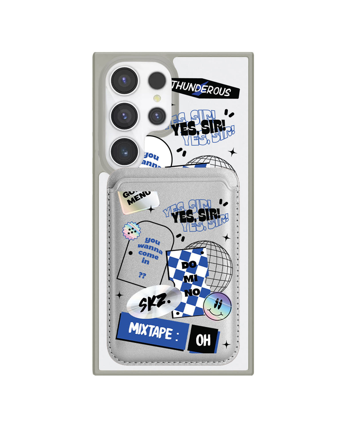 Android Magnetic Wallet Case - SKZ Sticker Pack