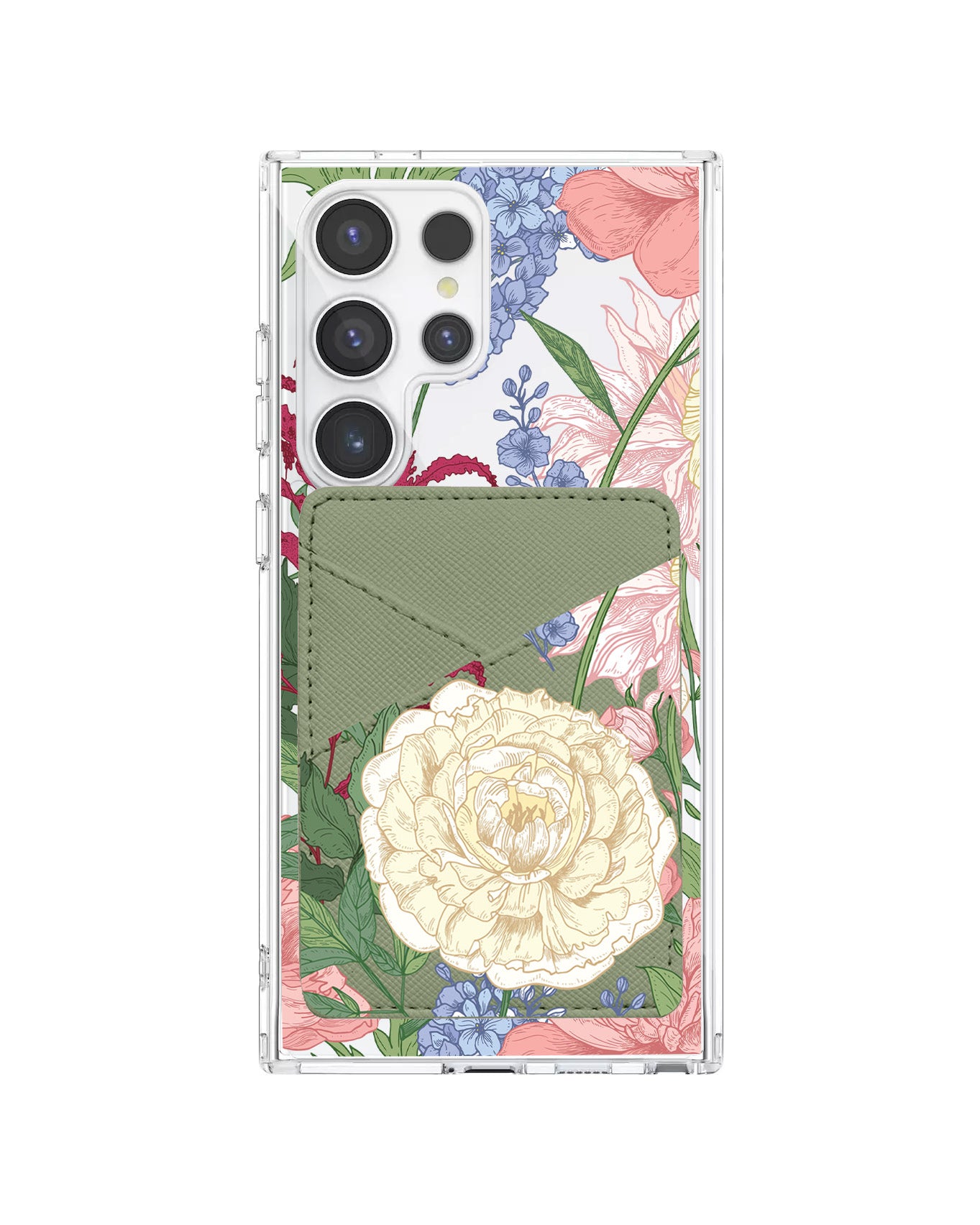 Android Phone Wallet Case - July Delphinium