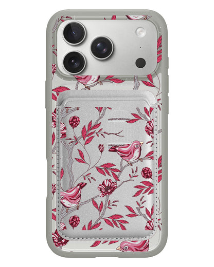 iPhone Magnetic Wallet Case - Lovebird 11.0