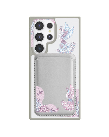 Android Magnetic Wallet Case - Peacock 1.0