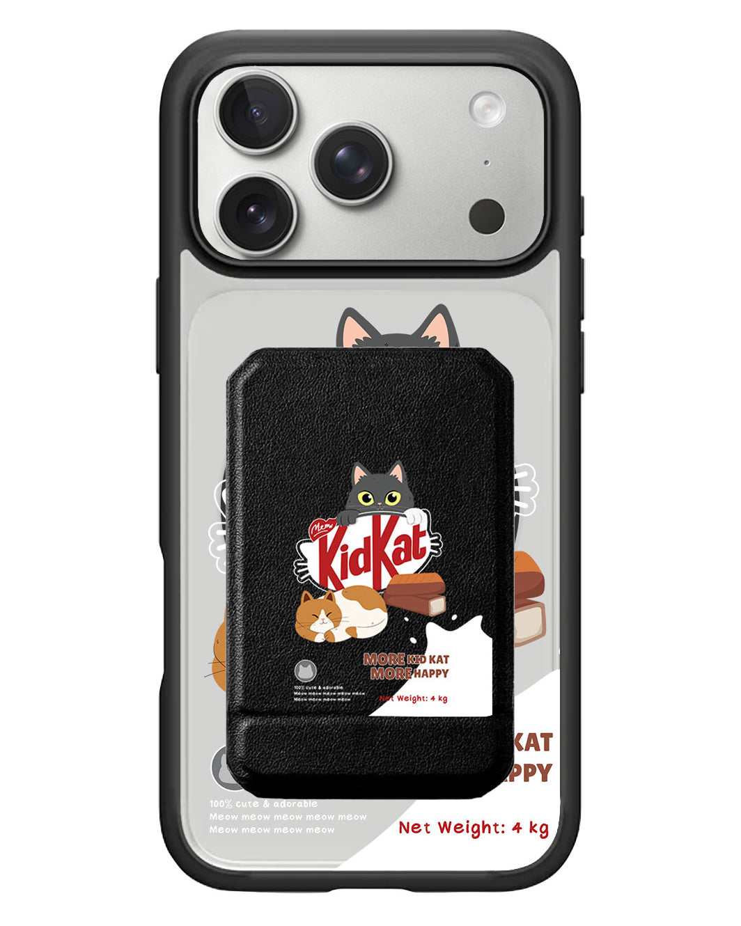 iPhone Magnetic Multifold Wallet - Kidkat