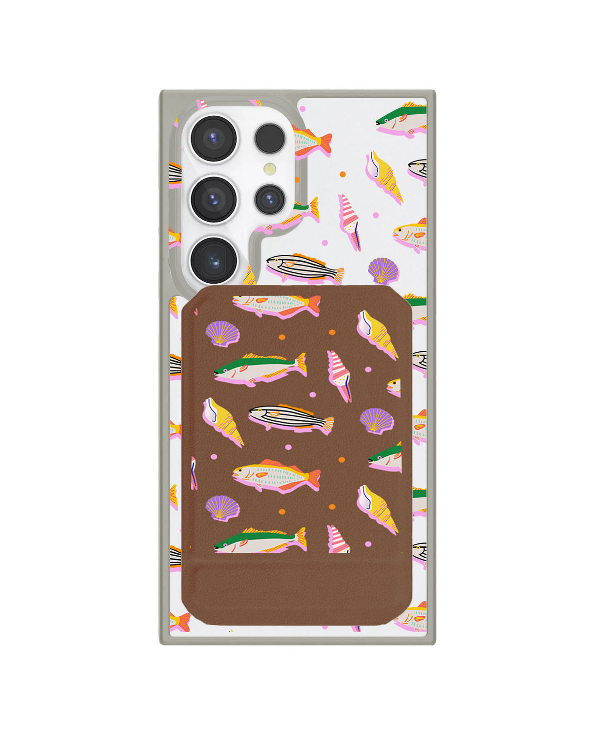 Android Magnetic Multifold Wallet - Sardines 3.0