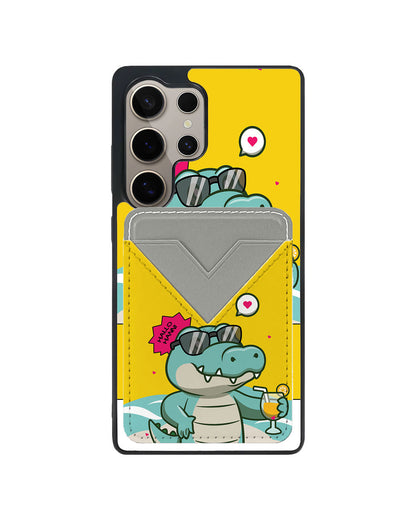 Android Avant Wallet Case - Cap Buaya