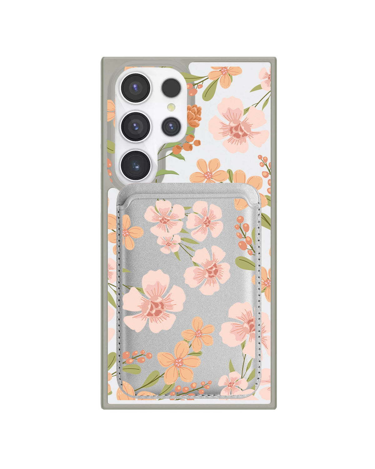 Android Magnetic Wallet Case - Vinca