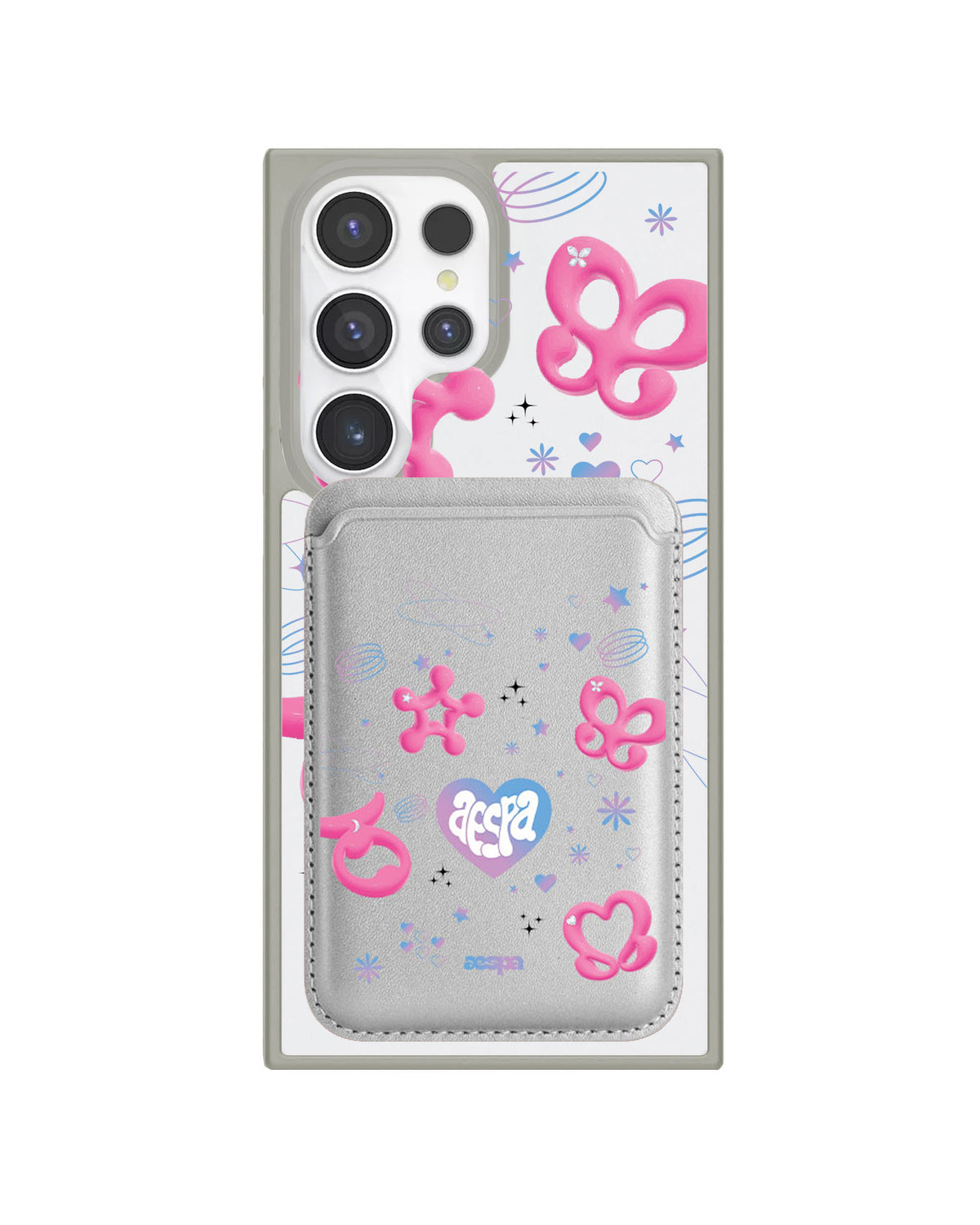 Android Magnetic Wallet Case - Aespa Week
