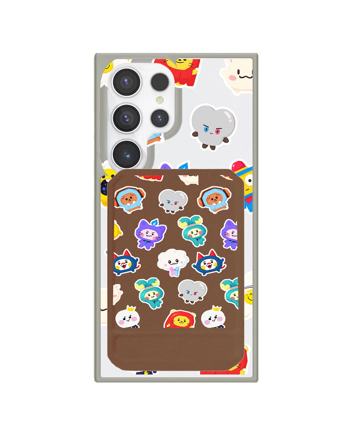 Android Magnetic Multifold Wallet - Treasure Truz