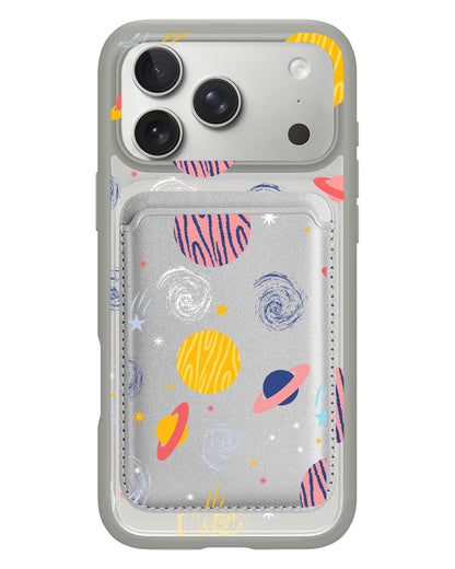 iPhone Magnetic Wallet Case - Planetarium 2.0