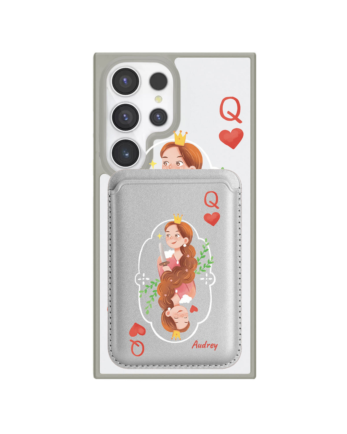 Android Magnetic Wallet Case - Queen