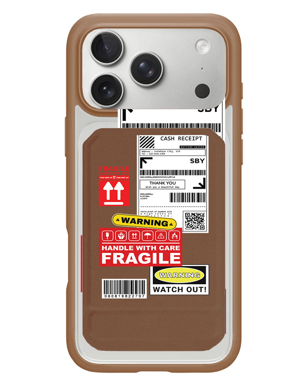 iPhone Magnetic Multifold Wallet - Shipping Label