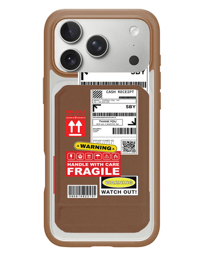 iPhone Magnetic Multifold Wallet - Shipping Label