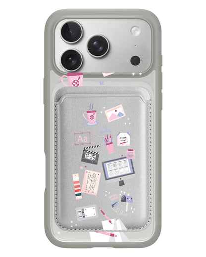 iPhone Magnetic Wallet Case - Designer