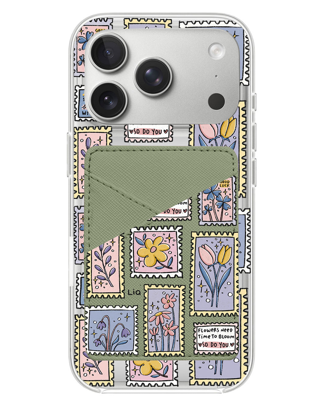 iPhone Phone Wallet Case - Time To Bloom