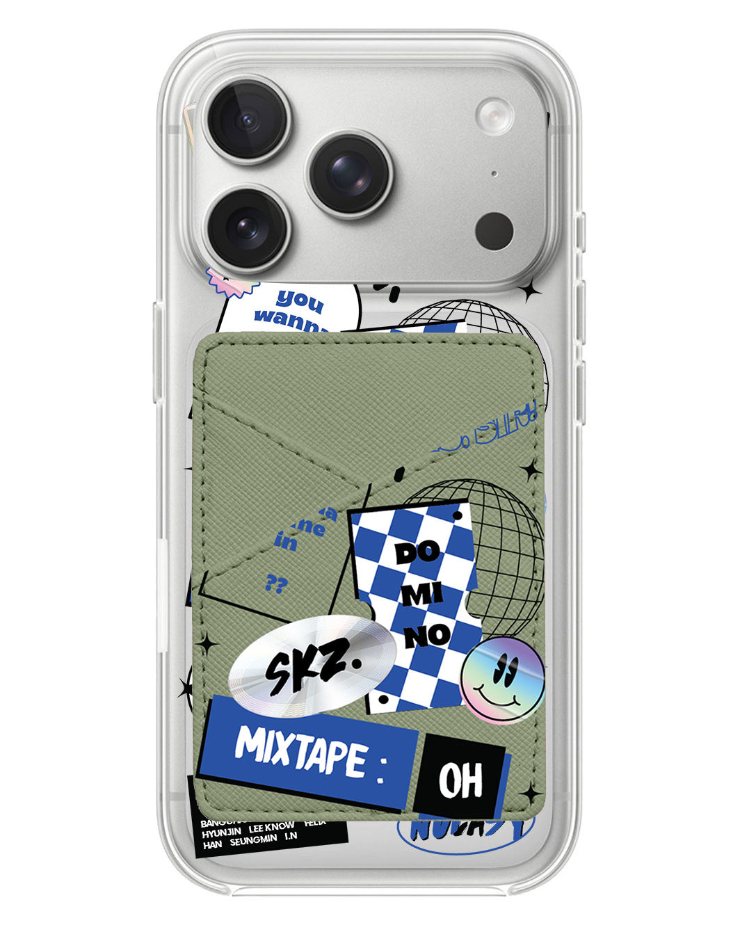 iPhone Phone Wallet Case - SKZ Sticker Pack