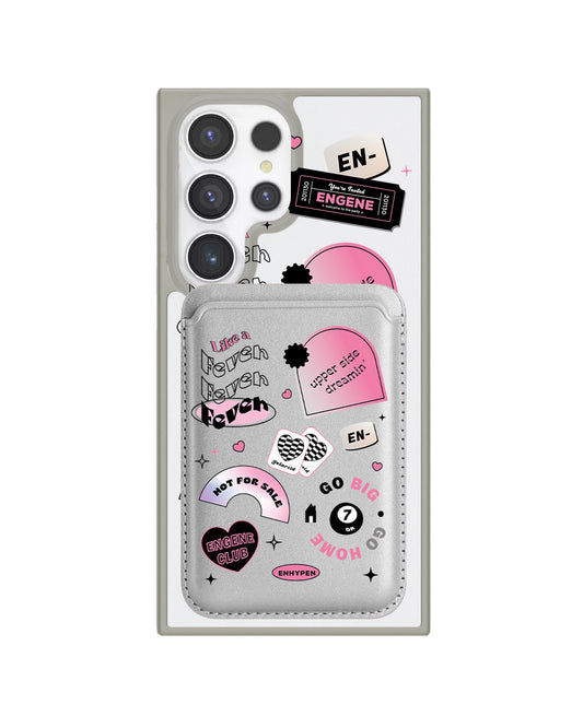 Android Magnetic Wallet Case - Enhyphen Sticker Pack