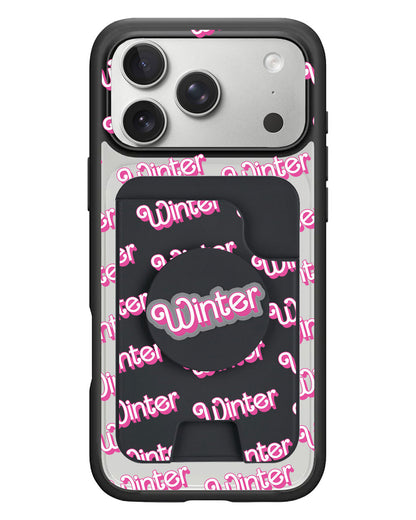 iPhone Magpop Wallet - Barbie Monogram
