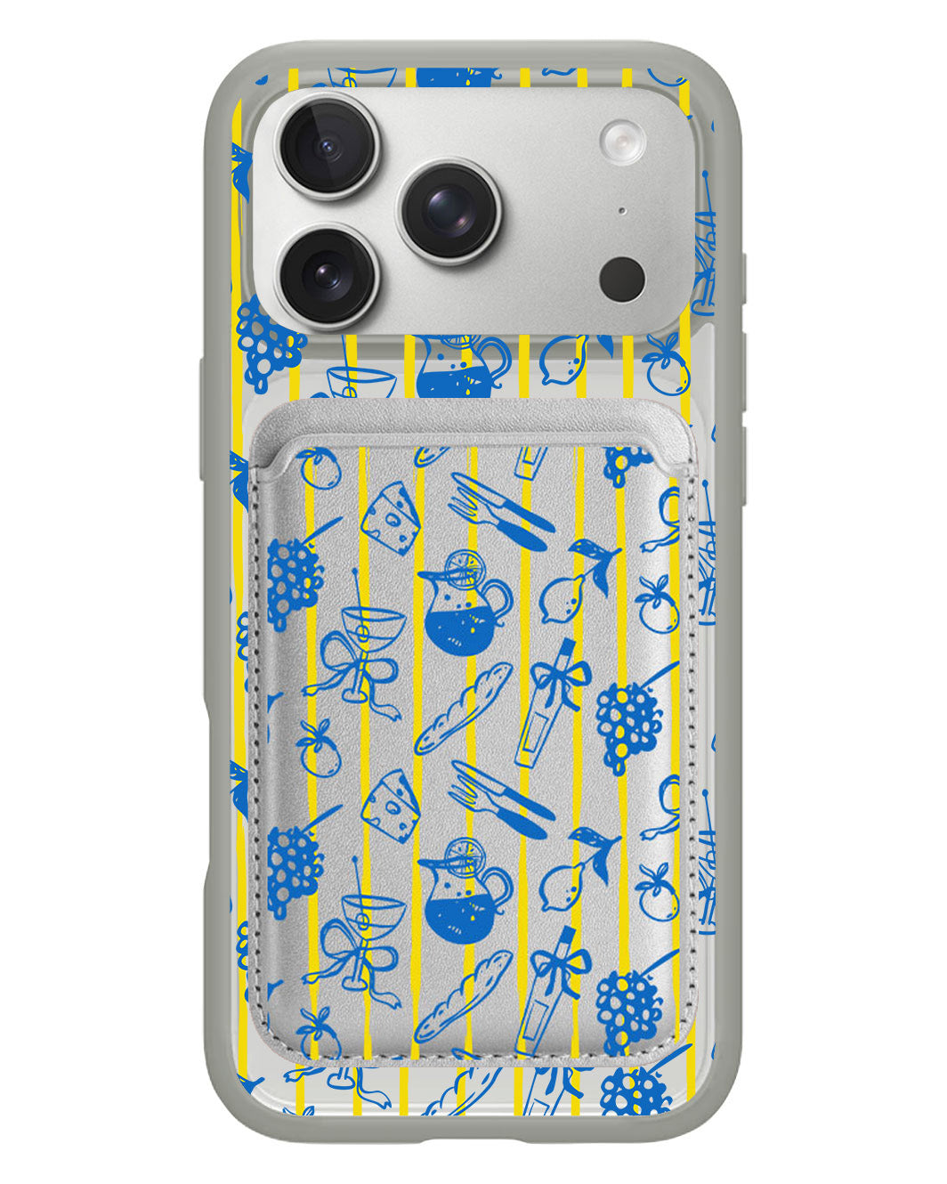 iPhone Magnetic Wallet Case - Italian Summer