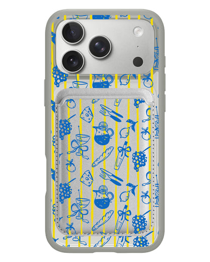 iPhone Magnetic Wallet Case - Italian Summer