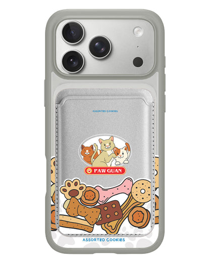 iPhone Magnetic Wallet Case - Pawguan Cat