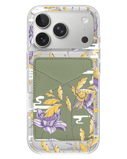 iPhone Phone Wallet Case - Fish & Floral 5.0