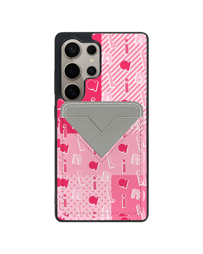 Android Avant Wallet Case - Custom Monogram 3.0 Abstract 2.0