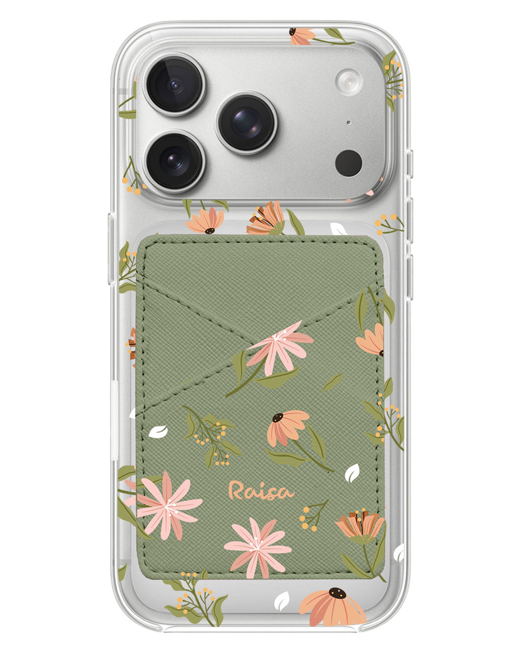 iPhone Phone Wallet Case - Cosmos Flower