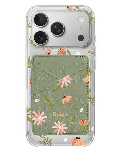 iPhone Phone Wallet Case - Cosmos Flower