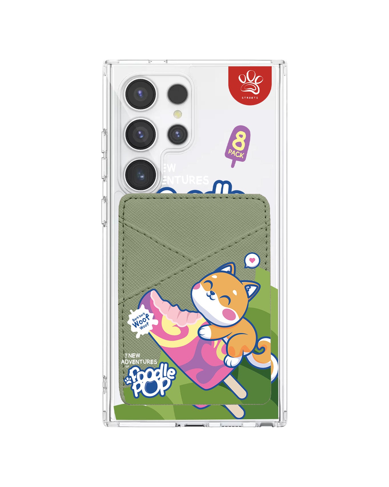 Android Phone Wallet Case - Poodle Pop