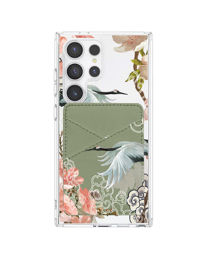 Android Phone Wallet Case - Oil Painting Birds