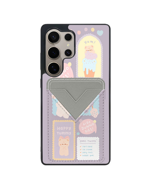 Android Avant Wallet Case - Sweets Heaven