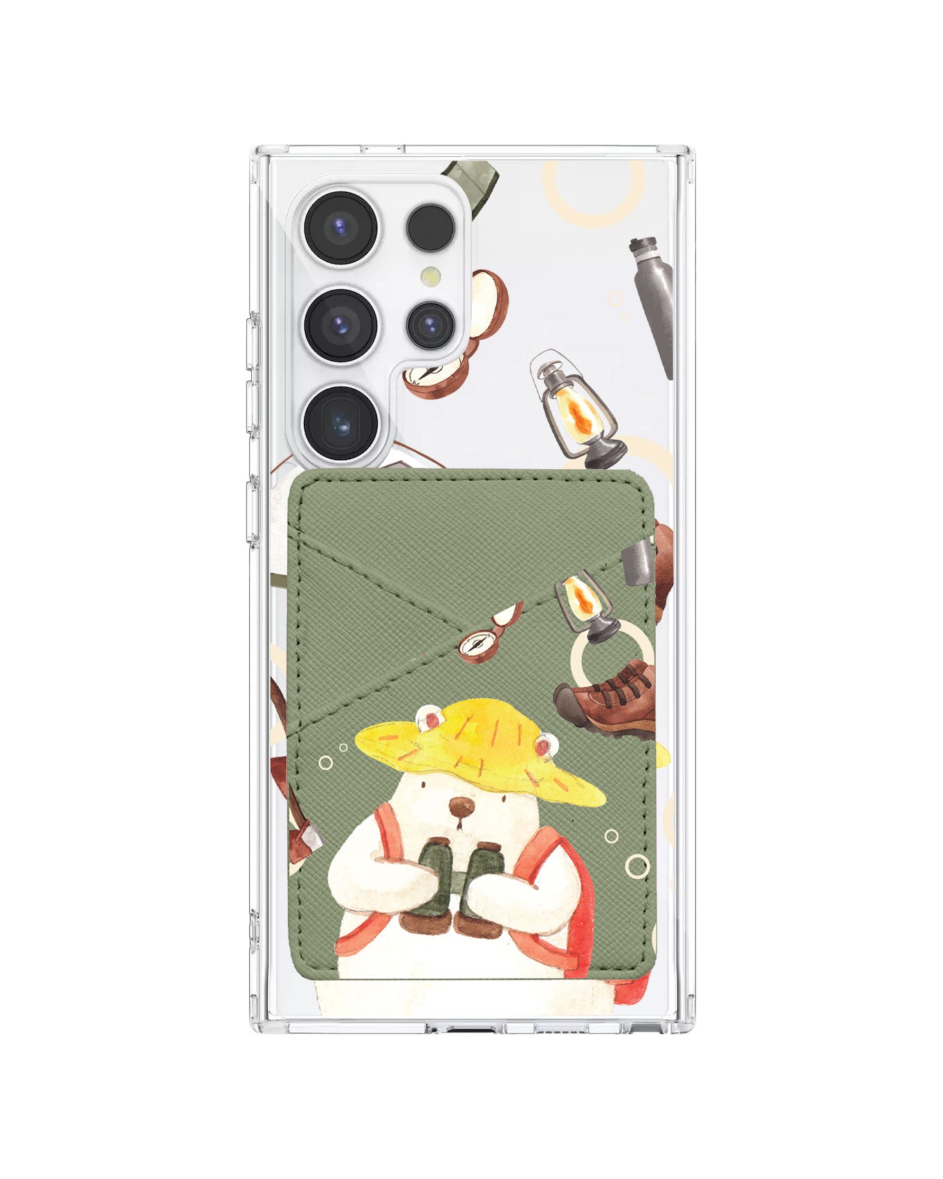 Android Phone Wallet Case - Advanture of Bear
