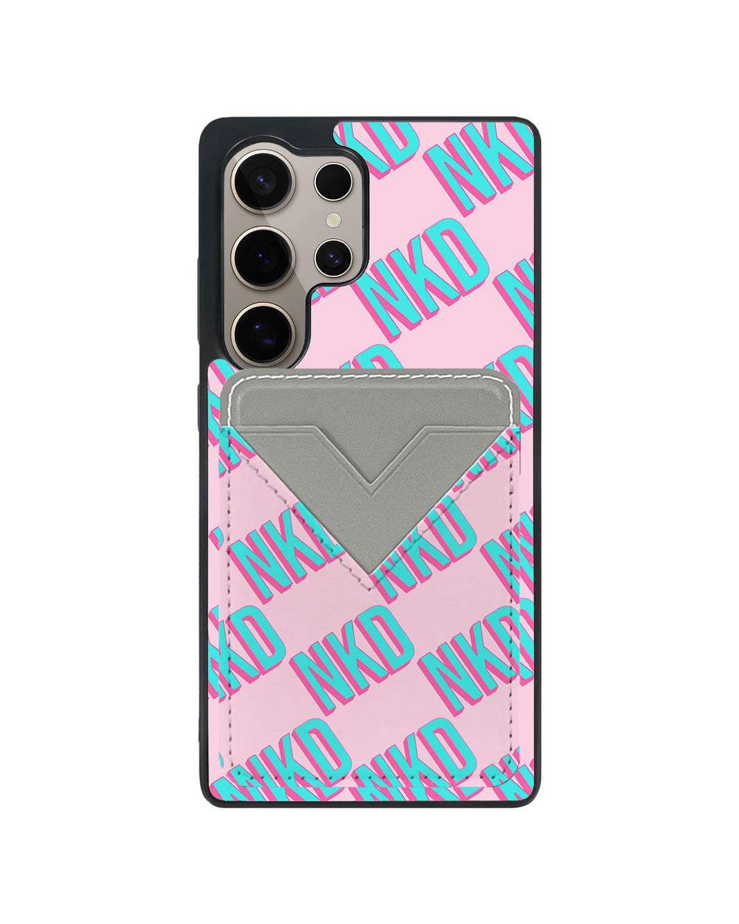 Android Avant Wallet Case - Custom Monogram 3.0 Diagonal Initial 4.0