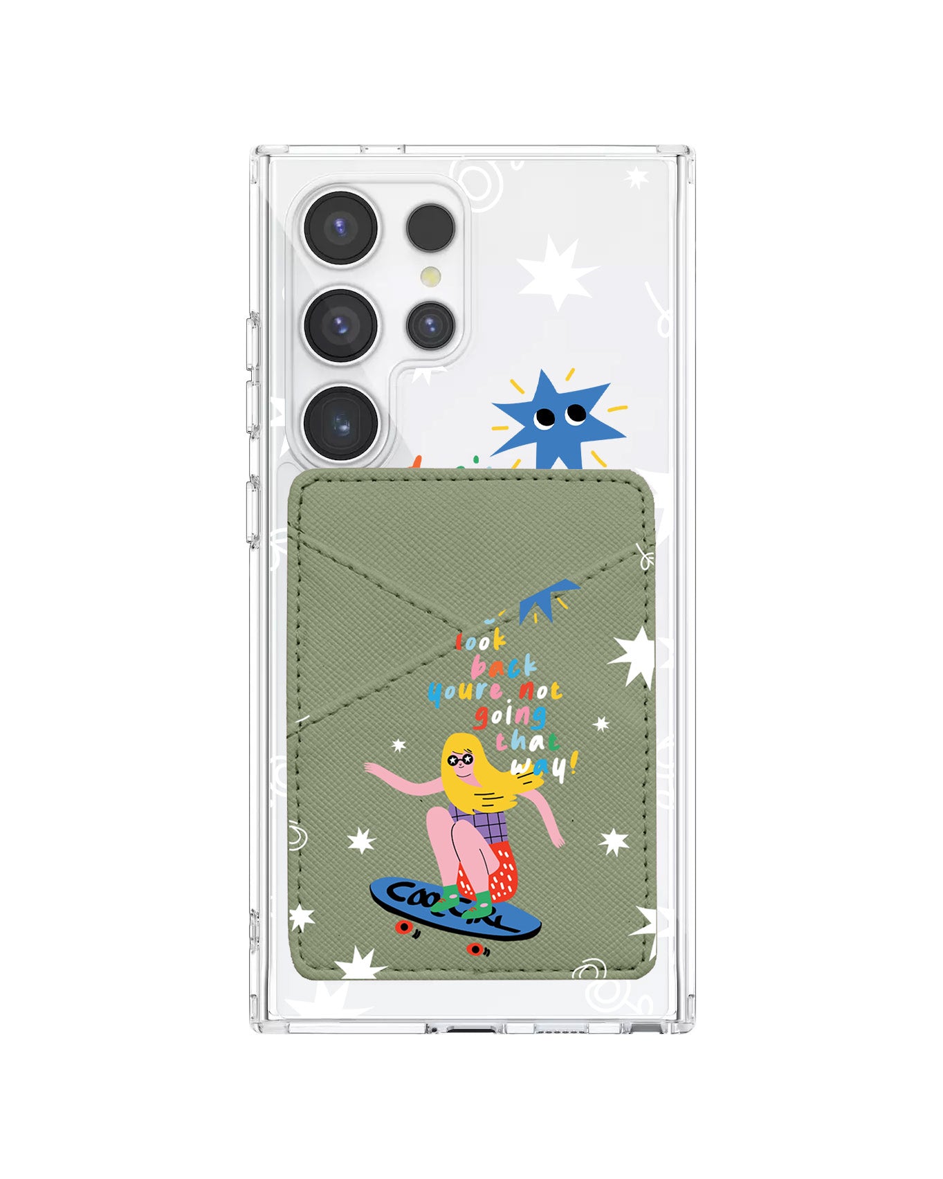 Android Phone Wallet Case - Keep Moving