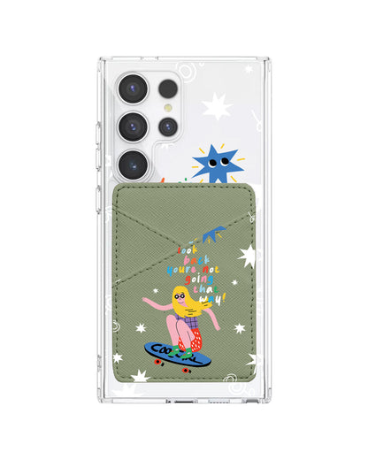 Android Phone Wallet Case - Keep Moving