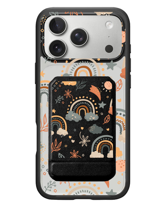 iPhone Magnetic Multifold Wallet - Boho 2.0