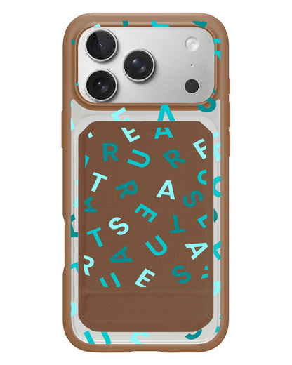 iPhone Magnetic Multifold Wallet - Treasure Monogram