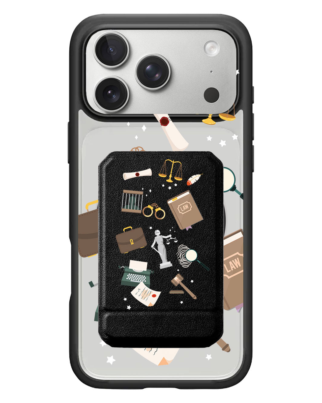 iPhone Magnetic Multifold Wallet - Lawyer