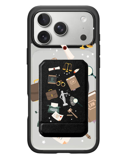 iPhone Magnetic Multifold Wallet - Lawyer