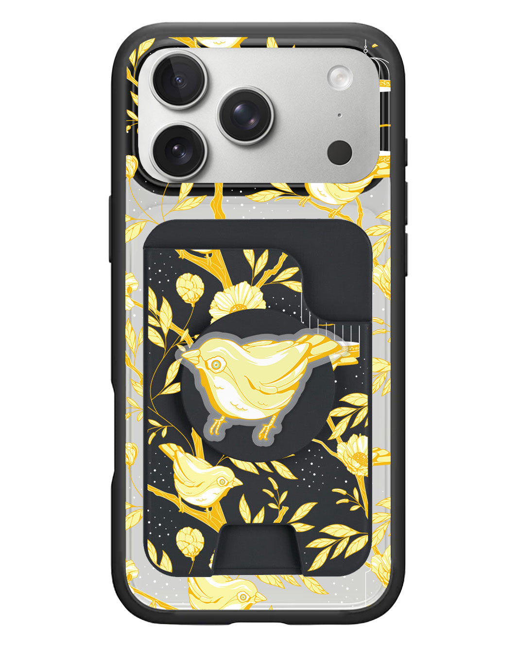 iPhone Magpop Wallet - Lovebird Monochrome 2.0
