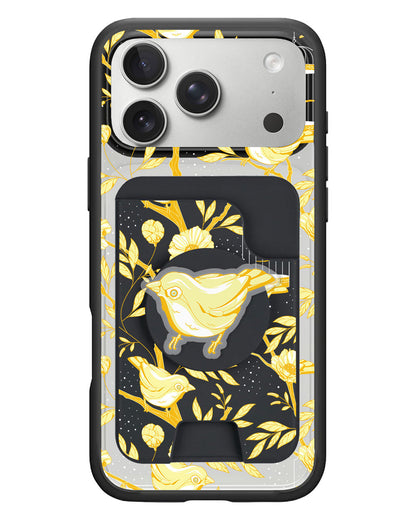 iPhone Magpop Wallet - Lovebird Monochrome 2.0