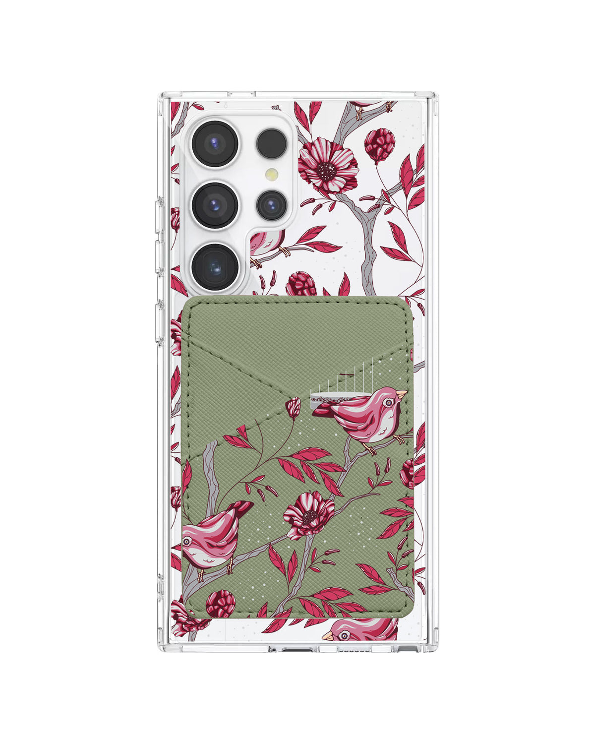 Android Phone Wallet Case - Lovebird 11.0
